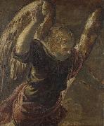 Jacopo Tintoretto Annunciation; the Angel France oil painting artist